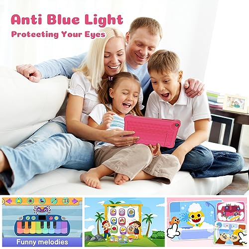 Okaysea Kids Tablet 8 in 2GB RAM 32GB Android 4000mAh WiFi with Case - view 4