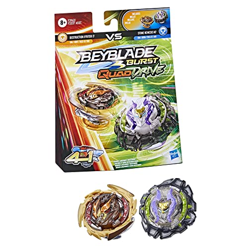 BEYBLADE Burst QuadDrive Ifritor I7 & Nemesis N7 Dual Pack