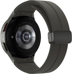 Samsung Galaxy Watch5 Pro Bluetooth 45mm Titanium Smartwatch + Grey Strap