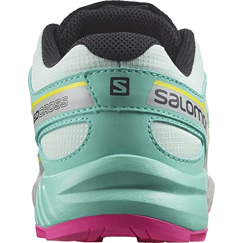 Salomon Speedcross J Kids Shoes Bleached Aqua UK Size 2.5