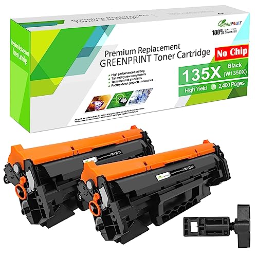 HP 135X 135A Compatible Toner Cartridges 2 Black High Capacity