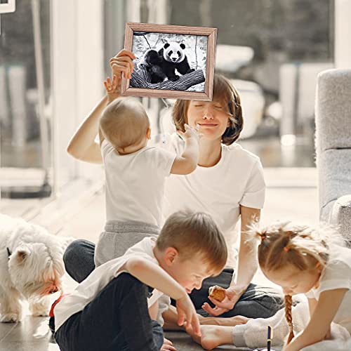 Rovita 3D Photo Frames, Solid Pine Framing Photo Frame Gift With The Picture