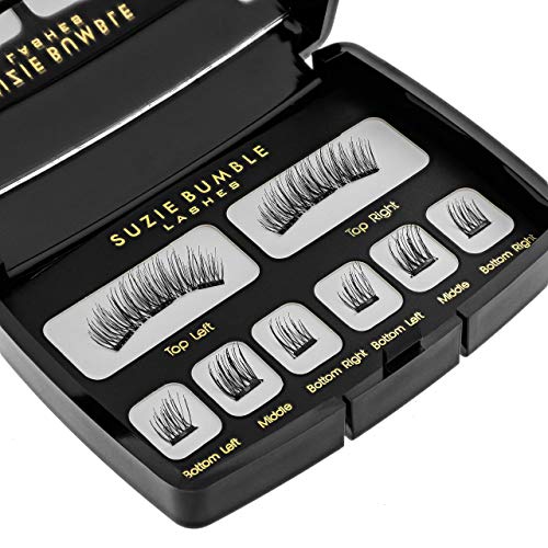 Suzie Bumble Magnetic Eyelashes, Natural Look, No Glue Needed