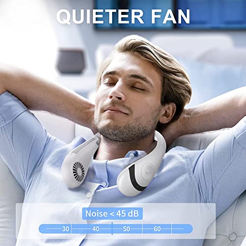 Fayhijun Portable Bladeless Neck Fan 5000mAh 3 Speed USB Rechargeable 16H - view 5