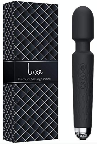 Luxe Wireless Personal Massager 8 Speeds 20 Patterns Waterproof Black - view 1