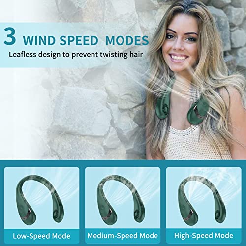Fayhijun Portable Bladeless Neck Fan 5000mAh 3 Speed USB Rechargeable 16H - view 6