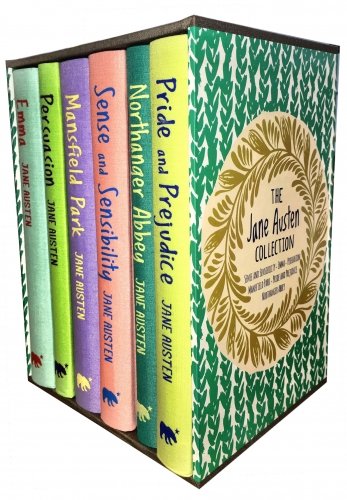 The Jane Austen Collection 6 Books Box Set Emma Persuasion Pride Prejudice - view 1
