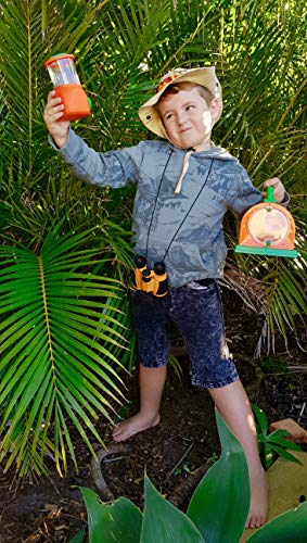 Adventure Kidz Outdoor Bug Exploration Kit, Binoculars & Net Set