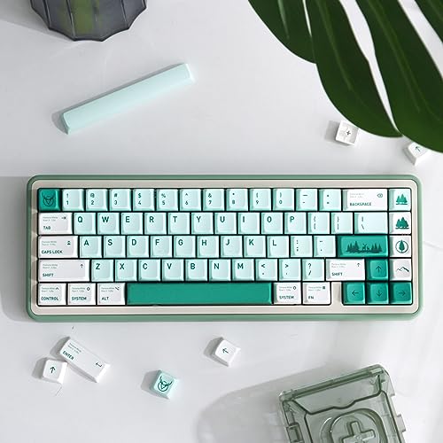 144 Keys PBT Dye Sub Keycaps MDA Profile Forest Set Cherry MX Mechanical - view 3