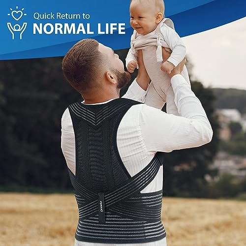 Ortonyx Back Brace Posture Corrector, Shoulder & Back Pain Relief