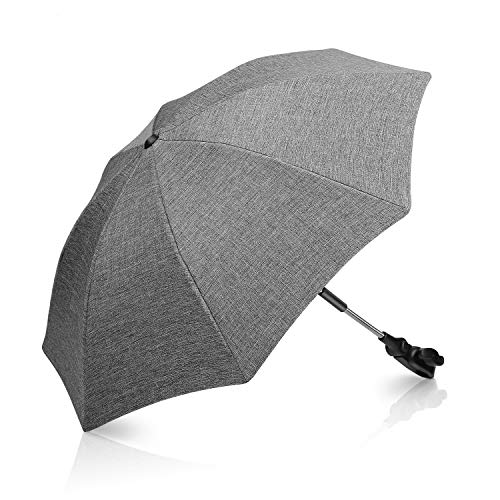 Winload Pram Parasol Universal UV Clip On Buggy Umbrella 71cm Grey - view 1