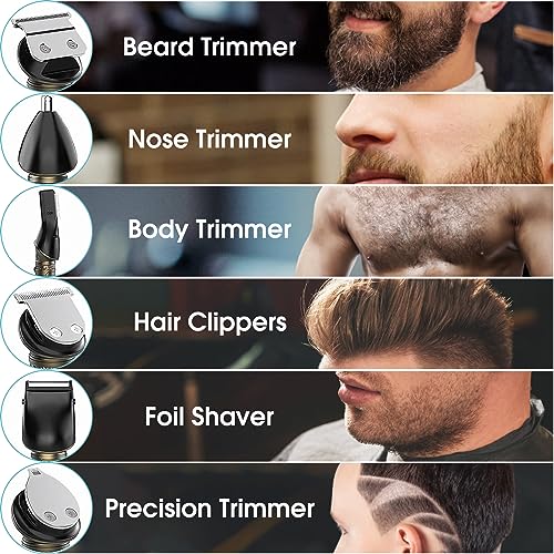 Beard Trimmer For Men, Professional Mens Hair Clippers, Body, Nose
