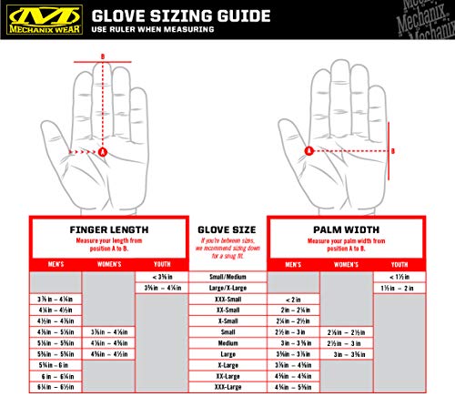 Mechanix Wear: M-Pact Covert Tactical Gloves With Secure Fit, Touchscreen, Black
