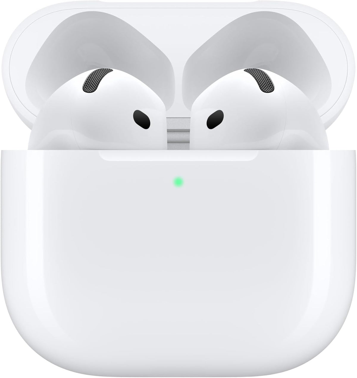 Apple AirPods 4 Wireless Bluetooth Earbuds, Spatial Audio, USB-C Charging Case
