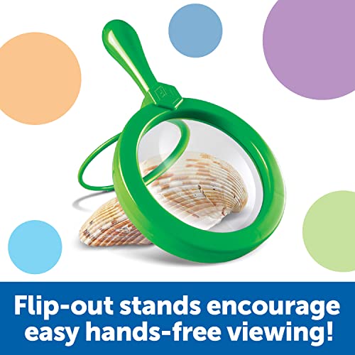 Learning Resources Jumbo Magnifiers 6 Pieces Ages 3+