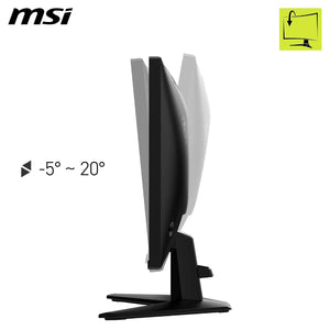 MSI MAG 255XF 24.5" Full HD 1080p Rapid IPS PC Gaming Monitor Screen - Black 5