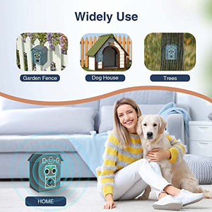 Ultrasonic Anti Barking Device 55ft 3 Sensitivity Dog Bark Deterrent