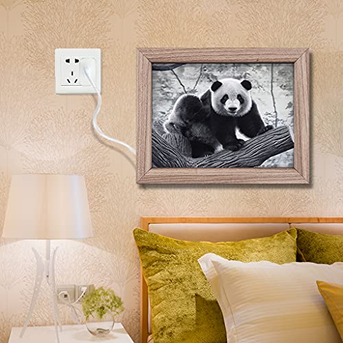 Rovita 3D Photo Frames, Solid Pine Framing Photo Frame Gift With The Picture