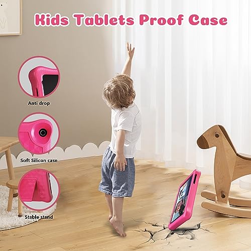 Okaysea Kids Tablet 8 in 2GB RAM 32GB Android 4000mAh WiFi with Case - view 5