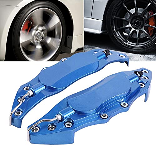 Car Brake Caliper Cover Aluminum 2pcs 16-17in Blue