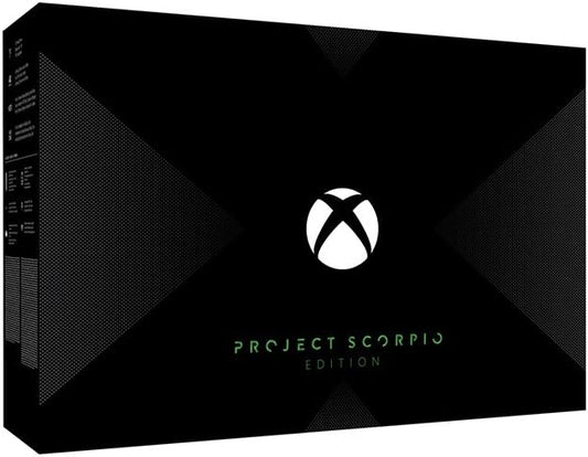 Microsoft Xbox One X Project Scorpio Edition 1TB Console - Black