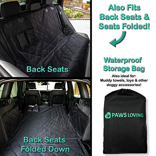 Paws Loving Car Boot Protector 4 Layer Waterproof Non Slip 4x4