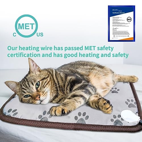 Golopet Pet Heating Pad, Medium 18X18inches For Dog Heat Pad