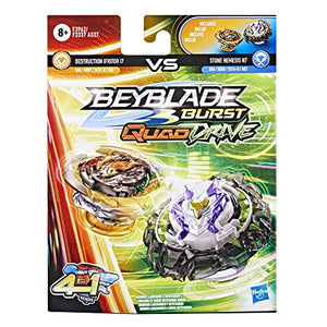 BEYBLADE Burst QuadDrive Ifritor I7 & Nemesis N7 Dual Pack