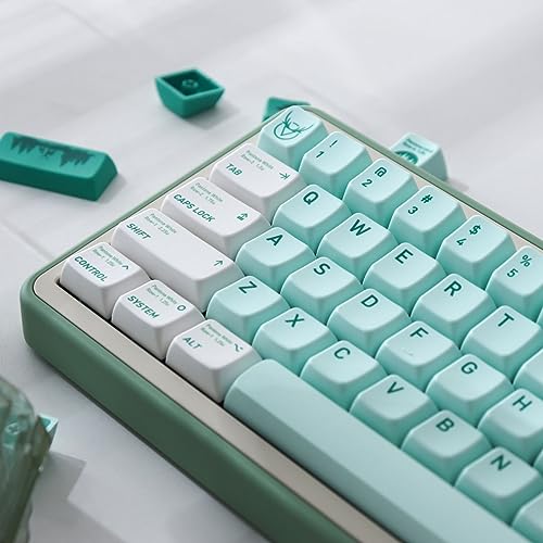 144 Keys PBT Dye Sub Keycaps MDA Profile Forest Set Cherry MX Mechanical - view 4