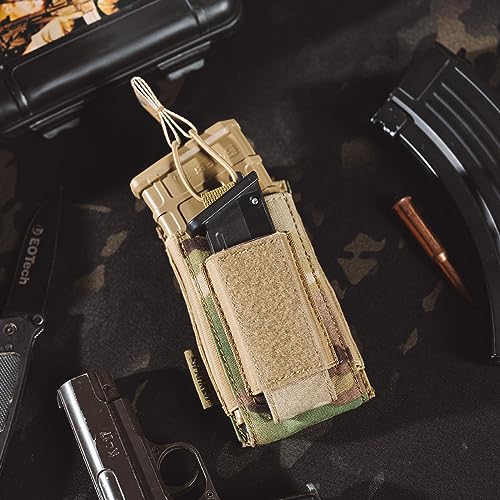 Excellent Elite Spanker Single Mag Pouch Open Top Elastic Multicam M4 AK - view 7