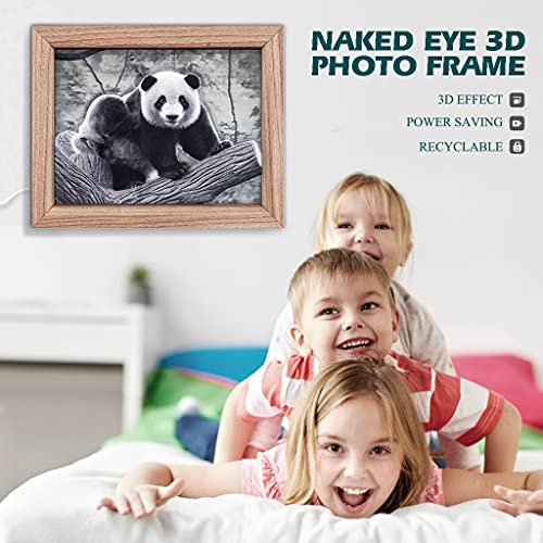 Rovita 3D Photo Frames, Solid Pine Framing Photo Frame Gift With The Picture
