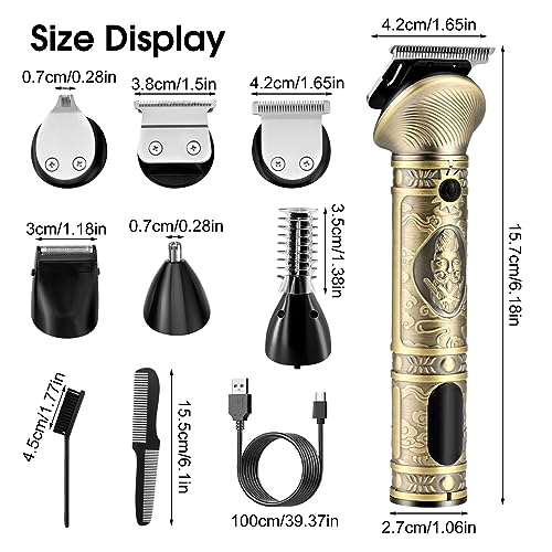 Beard Trimmer For Men, Professional Mens Hair Clippers, Body, Nose