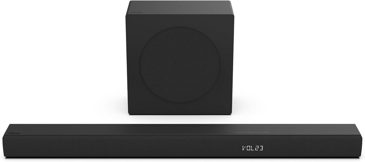 Hisense HS3100 3.1 Wireless Compact Sound Bar DTS Virtual:X TV Soundbar