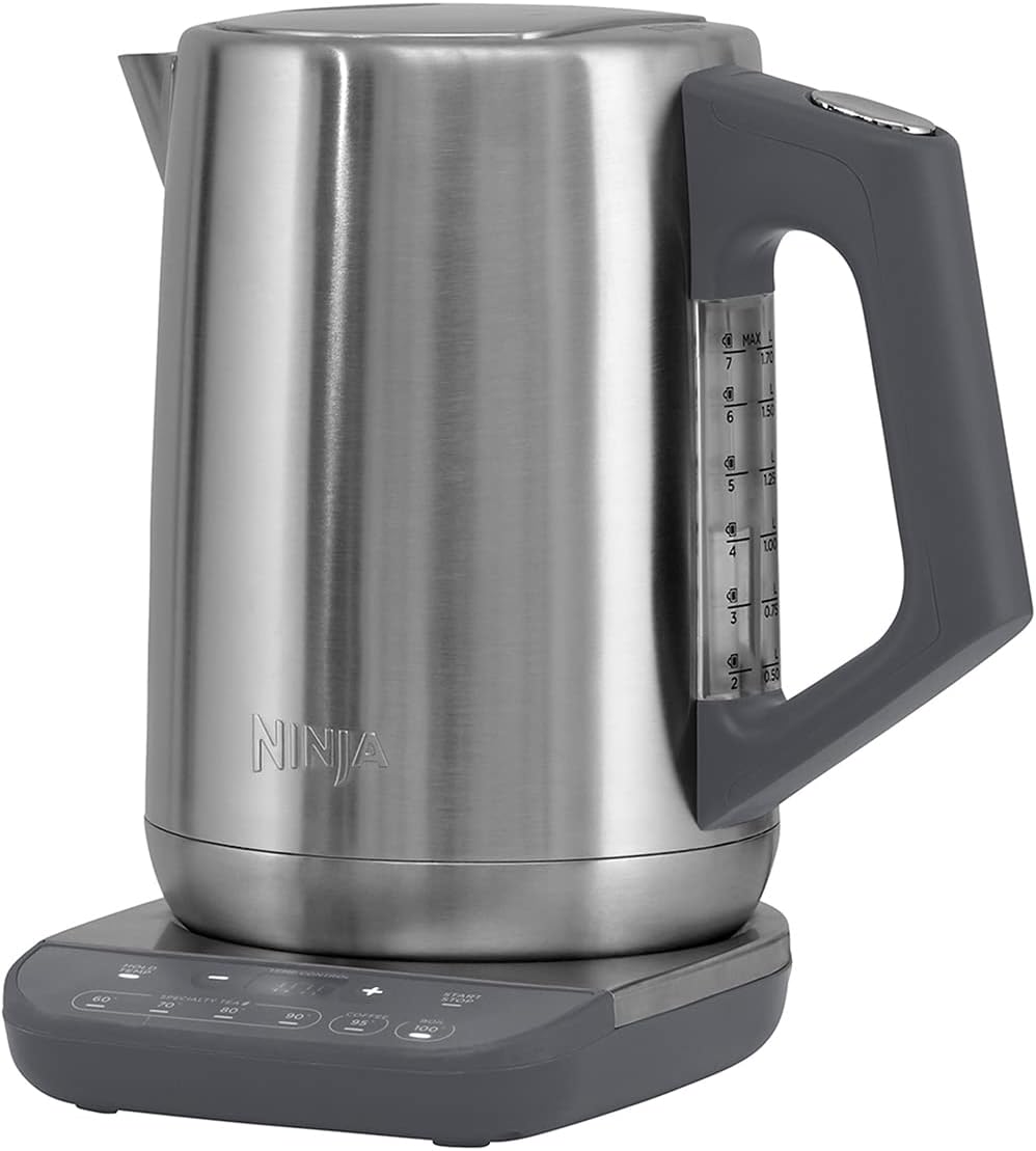 Ninja KT201UK Perfect Temperature Jug Kettle - Stainless Steel