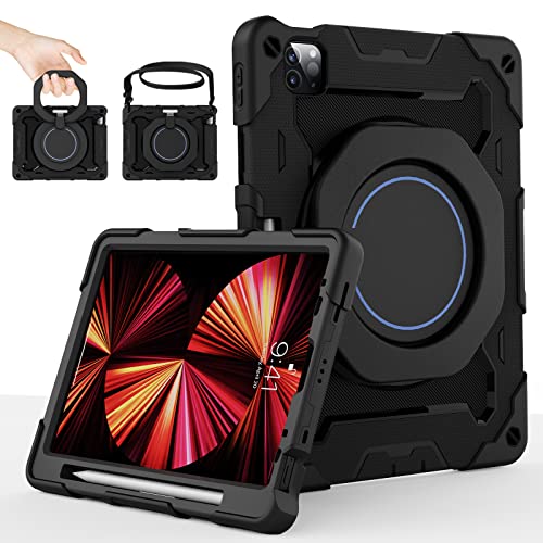 Roiskin iPad Pro 11 Kids Case with Stand and Pencil Holder