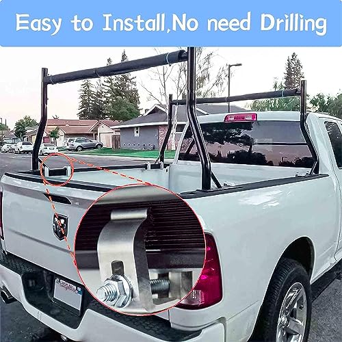 6 Pack Truck Topper Clamps, Truck Cap Mounting Clamps For Truck Bed Rack