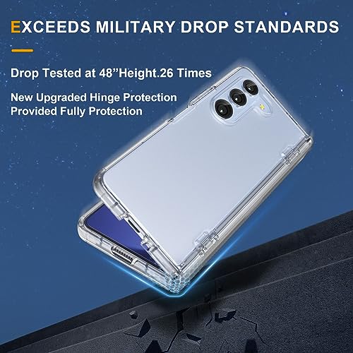Oretech Samsung Galaxy Z Fold 5 Case Clear TPU Screen and Hinge Protection - view 5