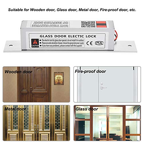 Electric Bolt Lock Deadbolt Drop Bolt NC Mode Door Lock for Access Control - view 2