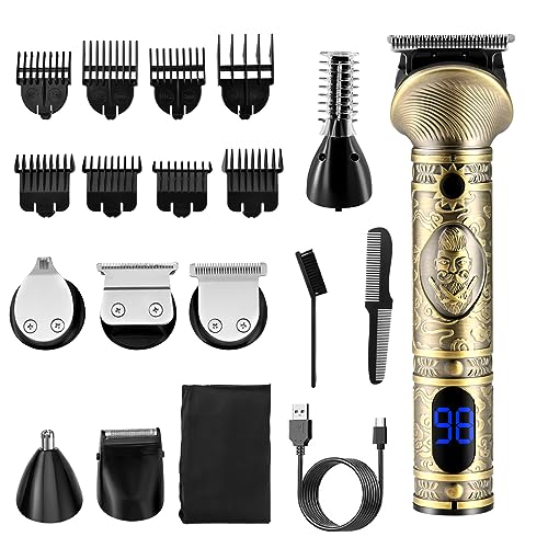 Beard Trimmer For Men, Professional Mens Hair Clippers, Body, Nose
