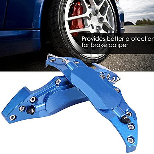 Car Brake Caliper Cover Aluminum 2pcs 16-17in Blue