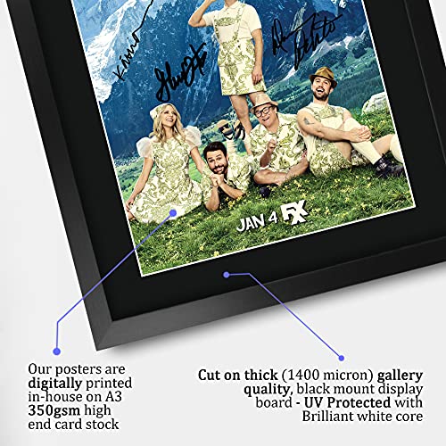 HWC Trading Framed A3 Signed Poster Print, It's Always Sunny