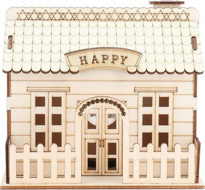 Wooden House Money Saving Box, Kids Farmhouse Money Bank For Savings **DMG BOX**