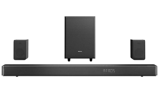 Hisense AX5125H 5.1.2Ch Soundbar with Rear Speakers & Subwoofer Home Cinema