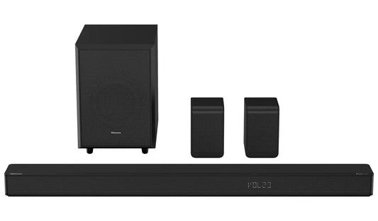 Hisense AX5125H 5.1.2Ch Soundbar with Rear Speakers & Subwoofer Home Cinema