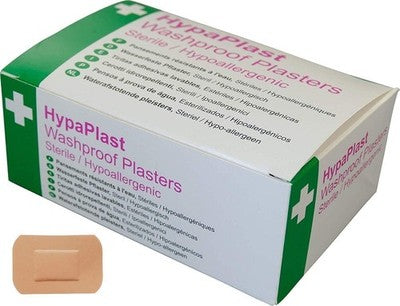 Safety Hypaplast Washproof Plasters - Large Pink, 100-Pack