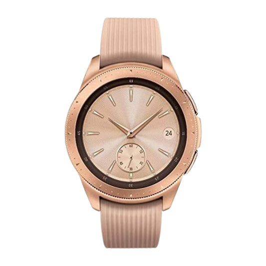 Samsung Galaxy Watch (Bluetooth, 42mm) Rose Gold Case + Pink Strap