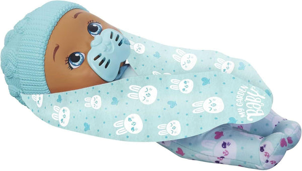 My Garden Baby My First Little Bunny Baby Doll 9inch Soft Body with Plush Blue