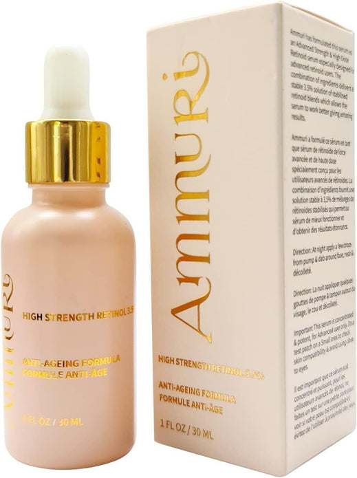 Ammuri Retinol 3.5% Serum - Anti-Aging Serum for Wrinkles, Acne Marks