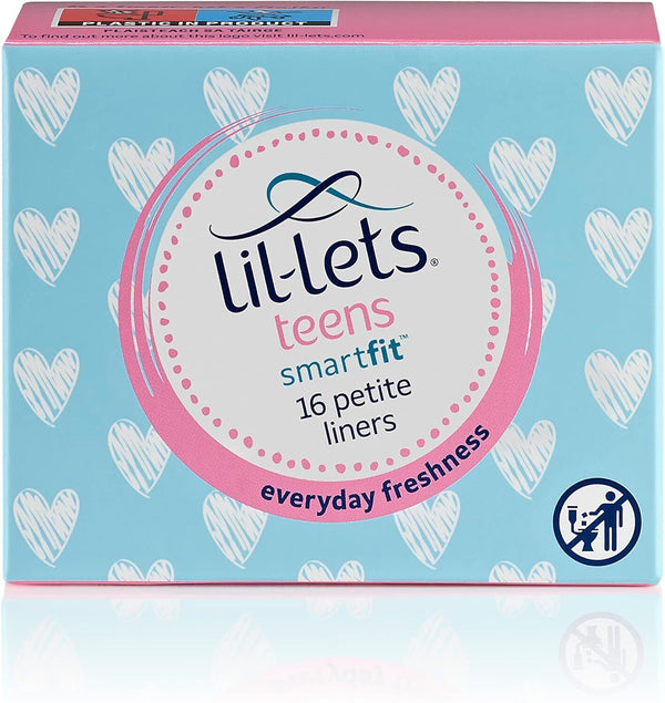 3 PACK of 16 Lil-Lets Teen Liners Exp. 03/26