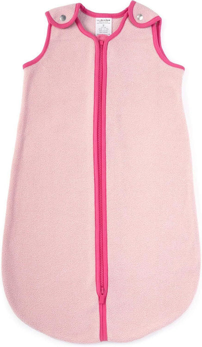 baby deedee Fleece Sleep Nest Baby Sleeping Bag, Sweet Pink, 0-6 Months